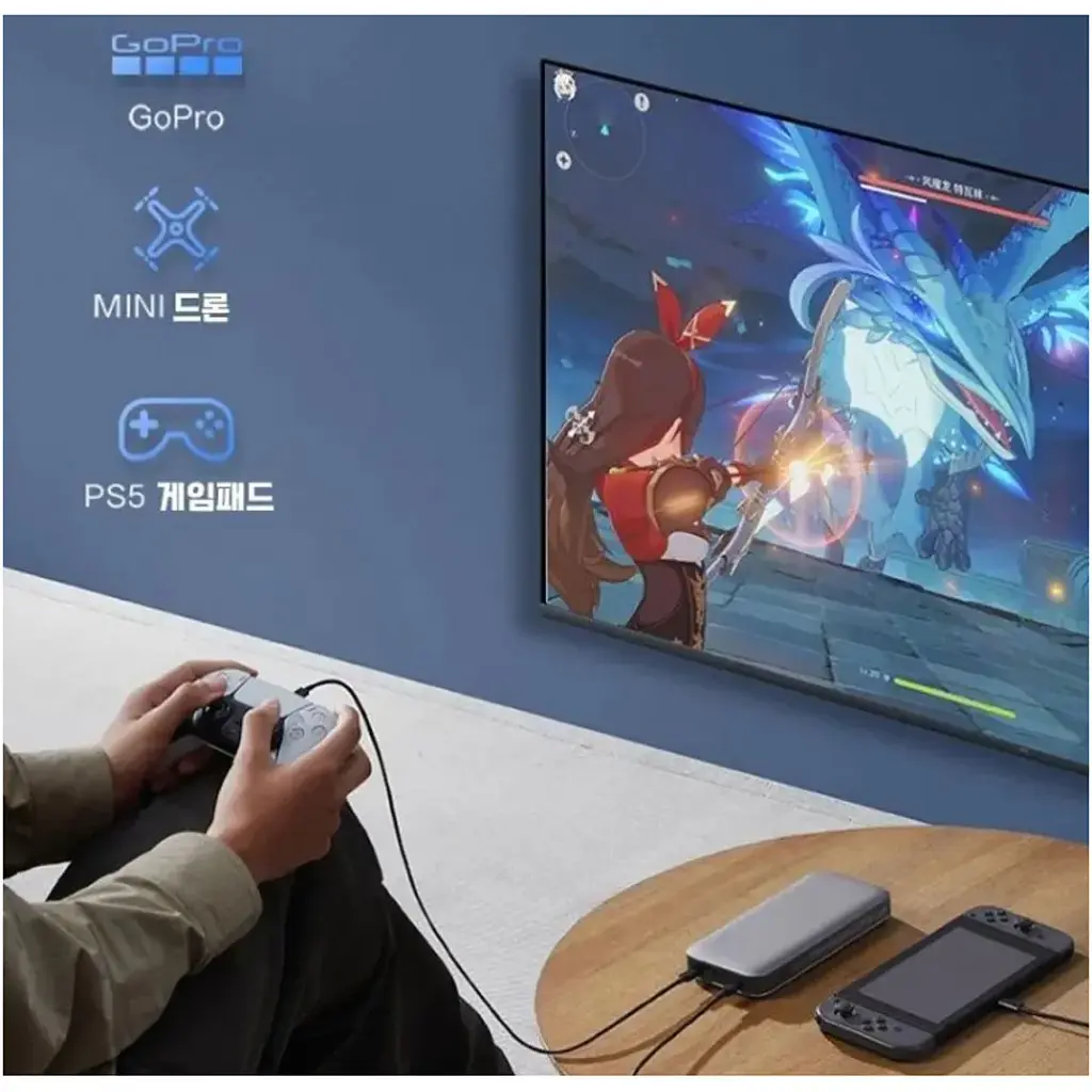 Зовнішній акумулятор ZMI 20 25000mAh 200W Silver [QB826] [132284] - фото 6