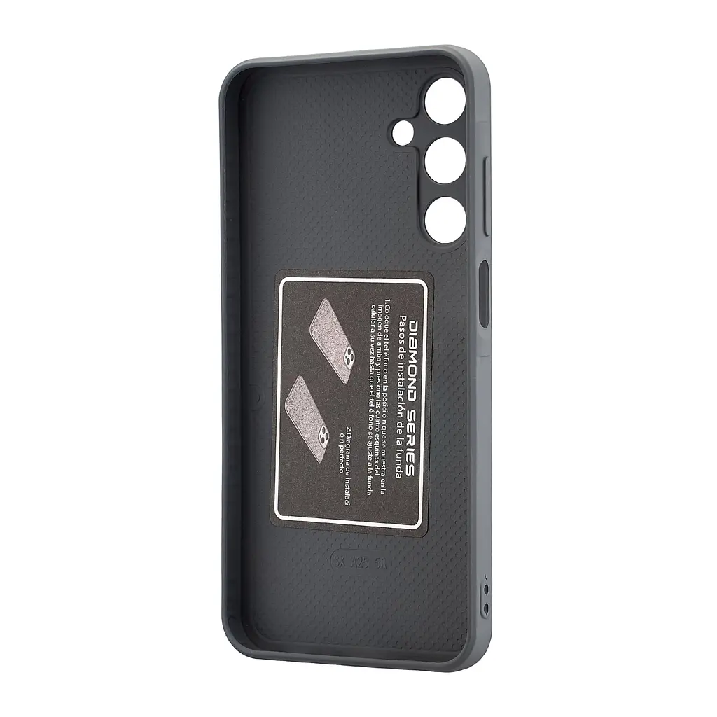 Чохол Star Diamond Samsung A25 (A256) Silver Black - фото 3