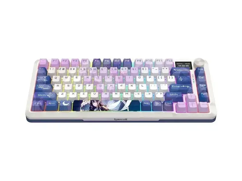 Клавіатура REDRAGON Flekact Pro Leopard L Violet (K708AK-RGB-PRO) - фото 4