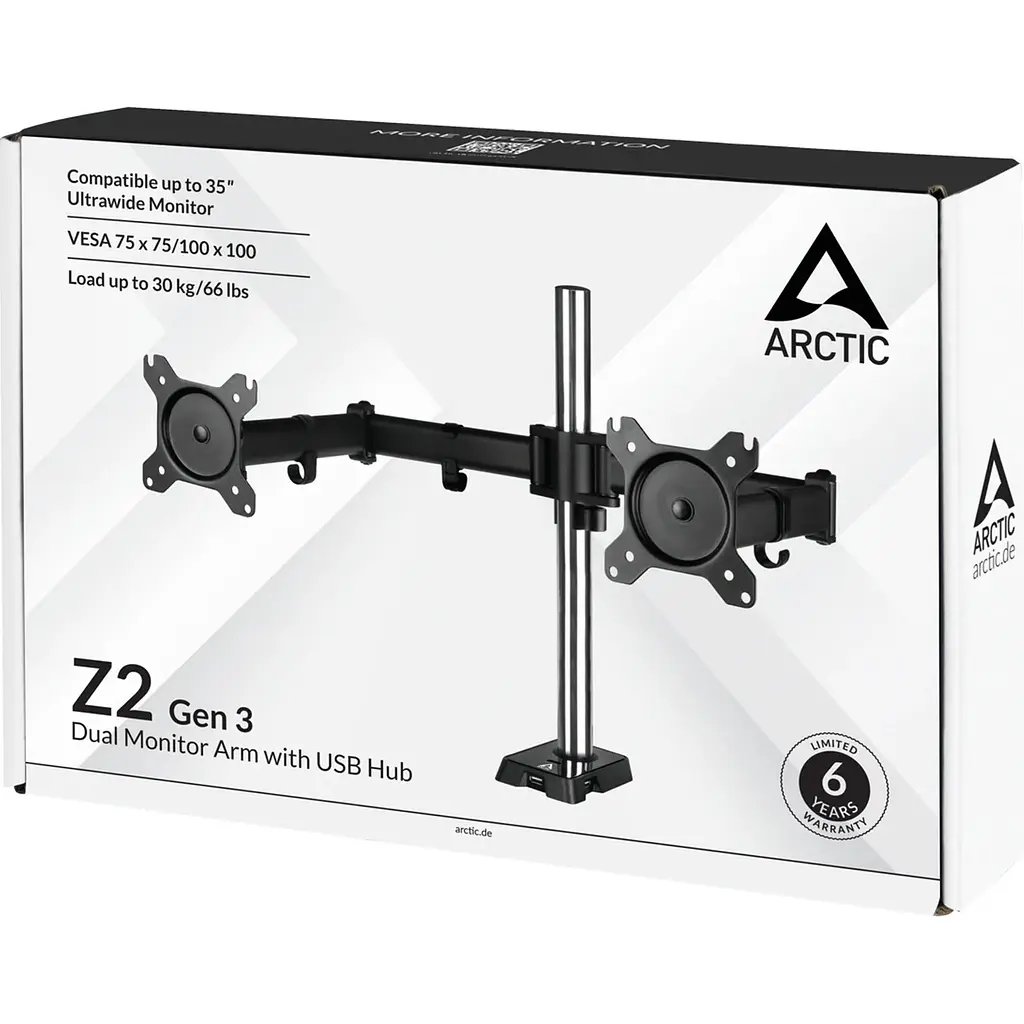 Настільне кріплення для монітора Arctic Z2 Gen 3 13`-35` Black (AEMNT00053A) [144470] - фото 11