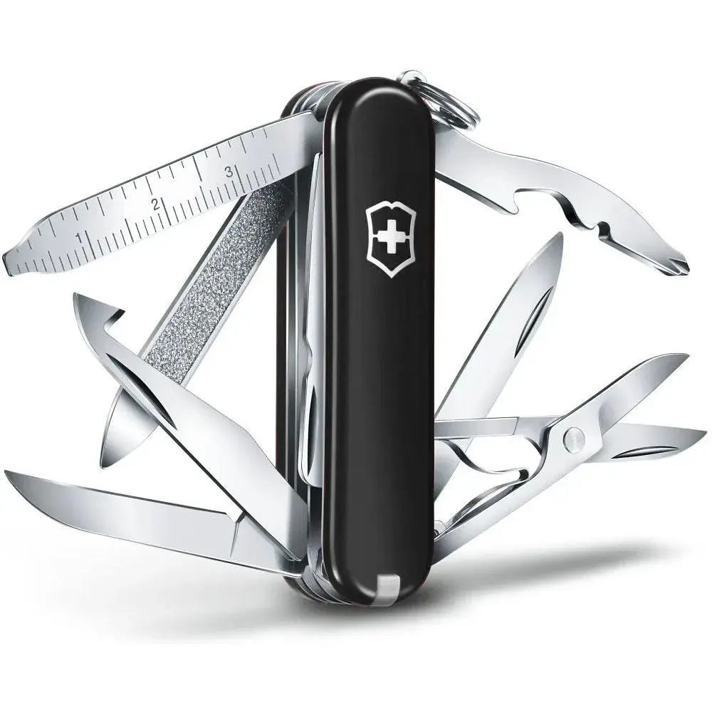 Ніж Victorinox Minichamp 58 мм Чорний (0.6385.3)