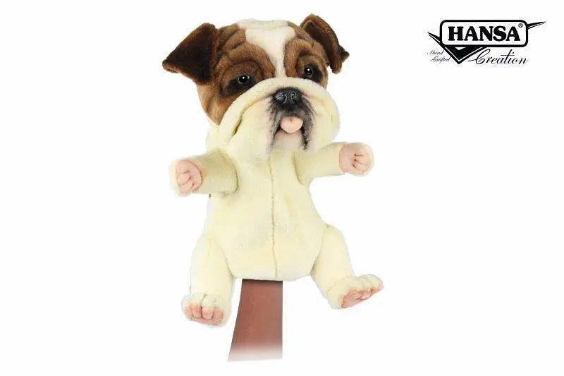 М'яка іграшка на руку Hansa Британський бульдог, серія Puppet (84482) - фото 2