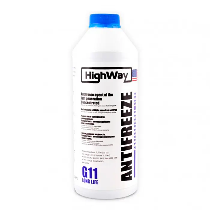 Антифриз HighWay концентрат синій 1,5л 10026
