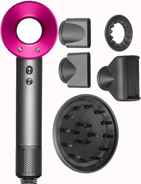 Фен для волосся Super Hair Dryer, 1600 Вт, з турборежимом та іонізацією - фото 2