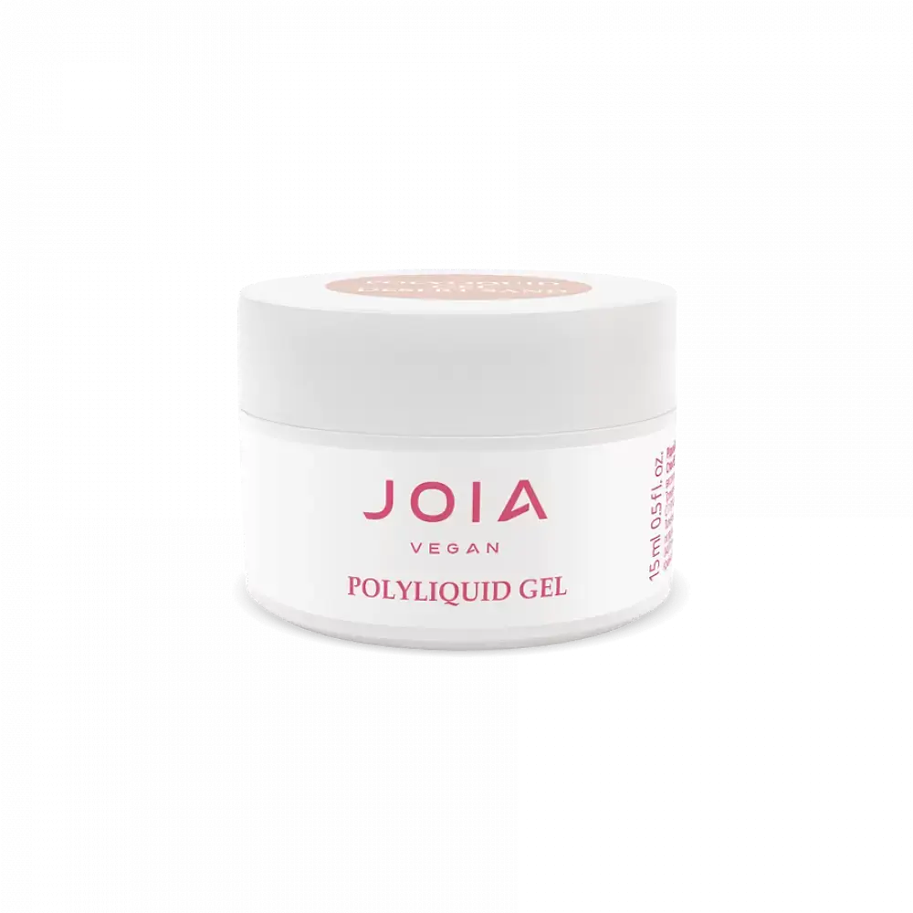 Рідкий гель для укріплення та моделювання Joia vegan PolyLiquid gel Desert Sand 15 мл - фото 2