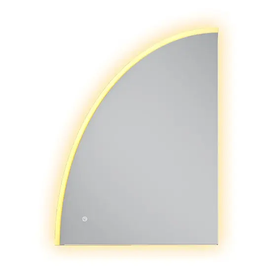 Дзеркало Mixxus Premium TOPPER MS02-75x100 (LED Touch, Anti-fog (3-6,5kK)) (MP6634) - фото 3