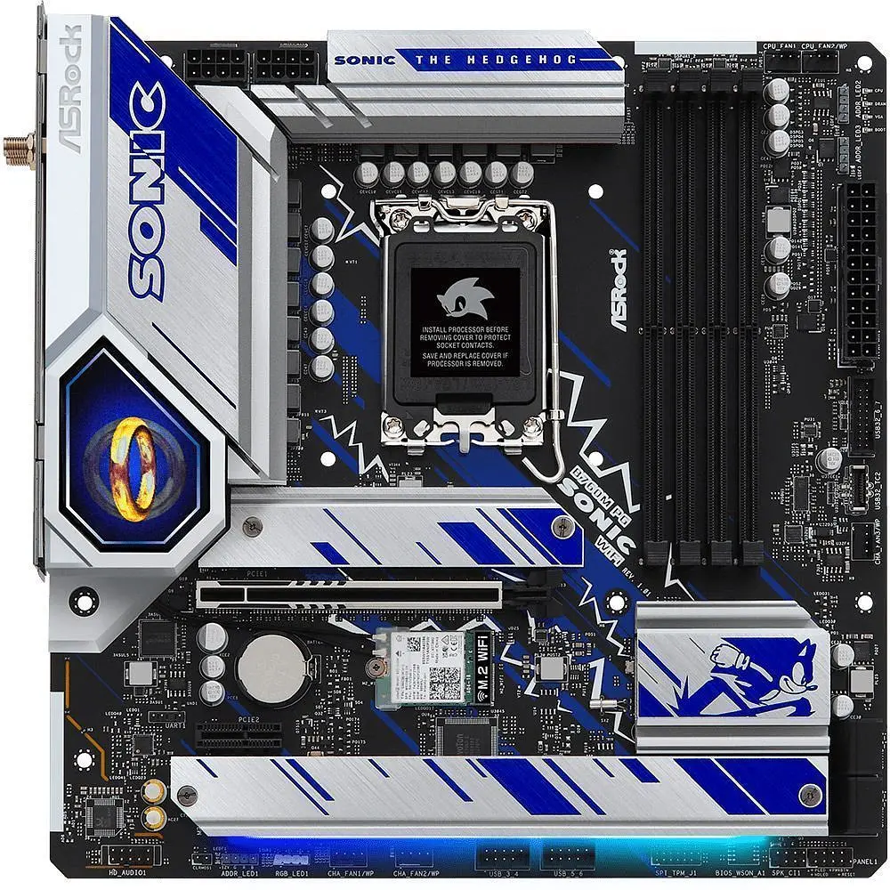 Материнская плата ASRock B760M PG Sonic WiFi [140180] - фото 2