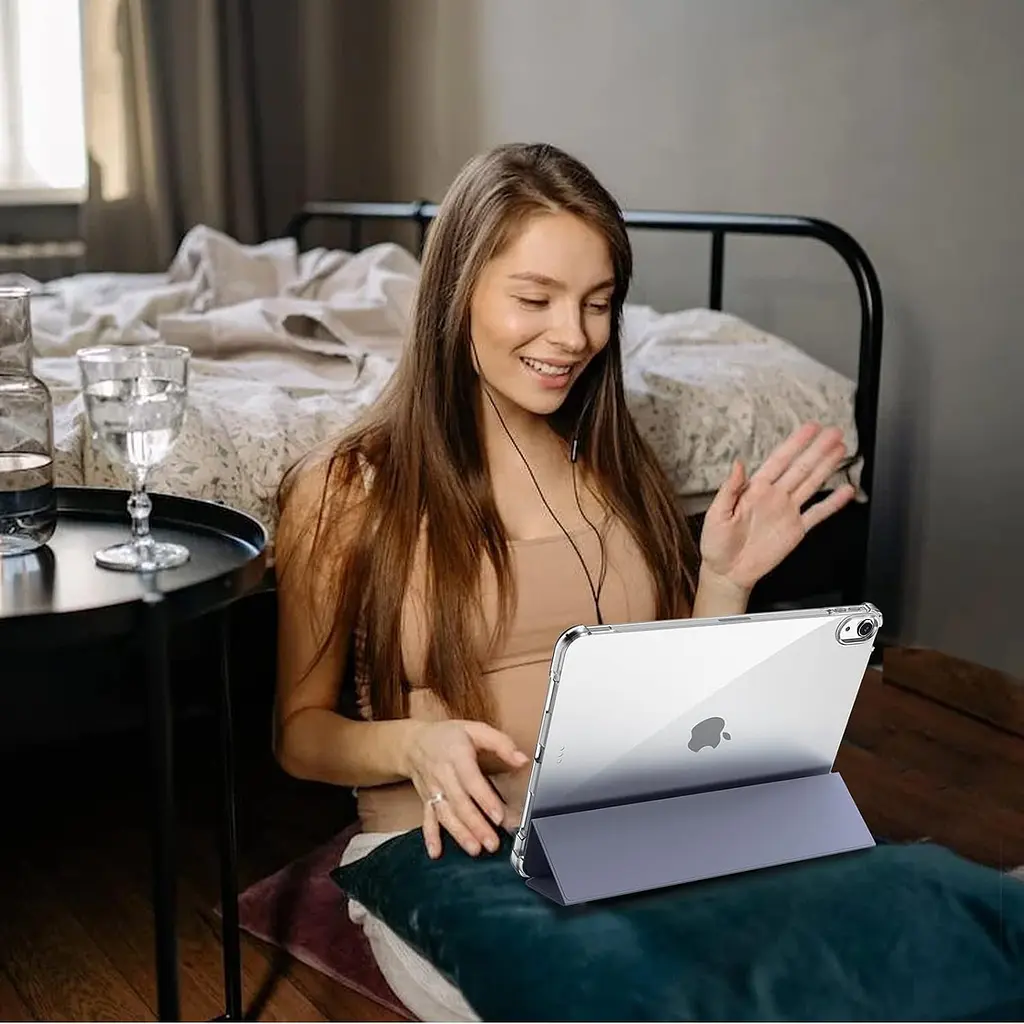 Чохол-книжка BeCover Soft Edge з кріпленням Apple Pencil для Apple iPad Air (4/5) 2020/2022 10.9 Пурпуровий (711124) - фото 6