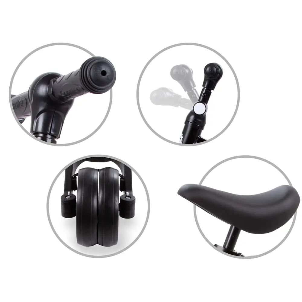 Дитячий велосипед Kidwell Pico 3 в 1 black (5901130084197) - фото 6