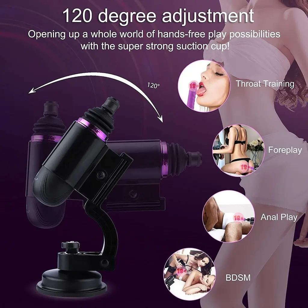Секс-машина Hismith Mini Capsule Sex-Machine with Strong Suction APP - фото 5
