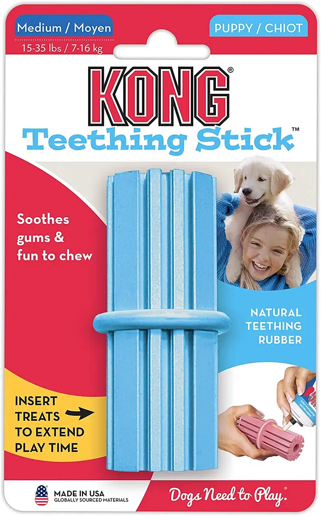 Жувальна ігрушка для прорізування зубів для цуценят KONG Puppy Teething Stick - фото 2