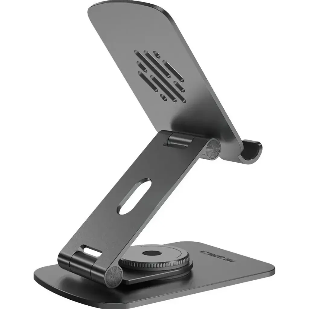 Подставка для смартфона Blueo Rotary Folding Dark Gray (P012-DGR) [129086] - фото 2