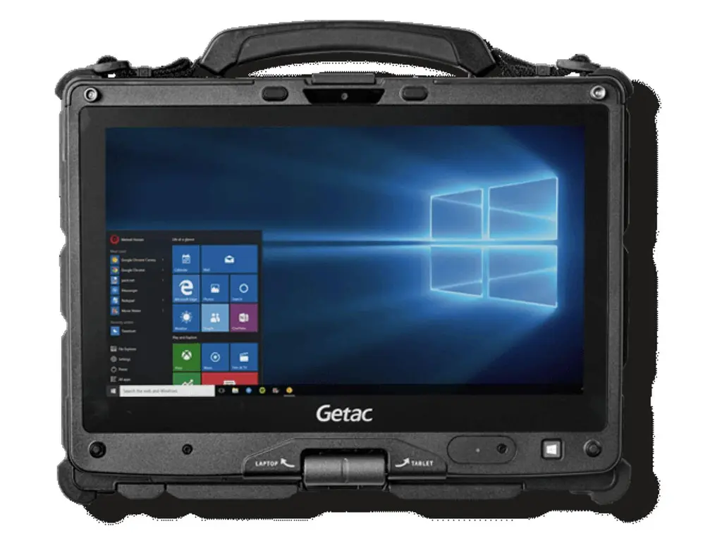 Ноутбук Getac 11.6" V110 MIL-STD-810H 1366x768/Intel i5-6200U/8GB/128SSD/IntelHD/W10P/Black (02-GE-V110-12-I5-6-16-240-A) Б/в - фото 2