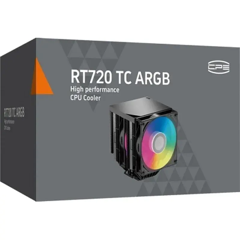 Кулер до процесора PcCooler Охолоджувач для процесора PсCOOLER RT720 TC ARGB BK чорний IntelLGA 11 (RT720 TC ARGB BK) - фото 7