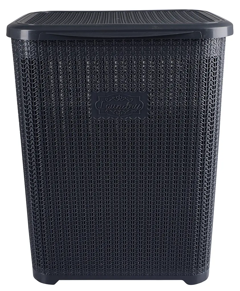 Корзина для белья Violet House 1007 Виолетта ANTRASIT 45 л (6900275) - фото 3