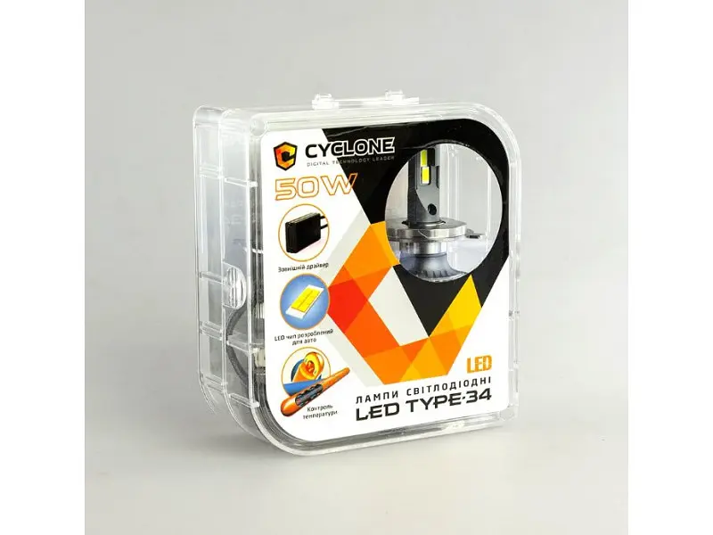 Світлодіодна лампа Cyclone LED H7 5500K type - фото 4