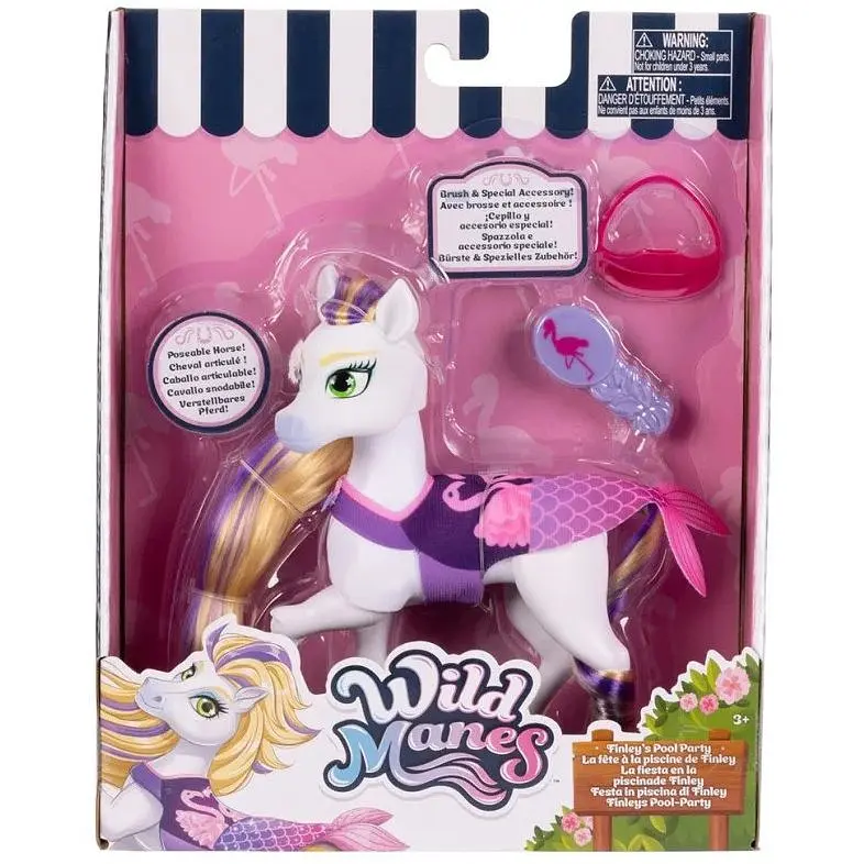 Игровая фигурка Wild Manes Вечеринка лошадки Финли фигурка и аксессуары det0015528 - фото 1