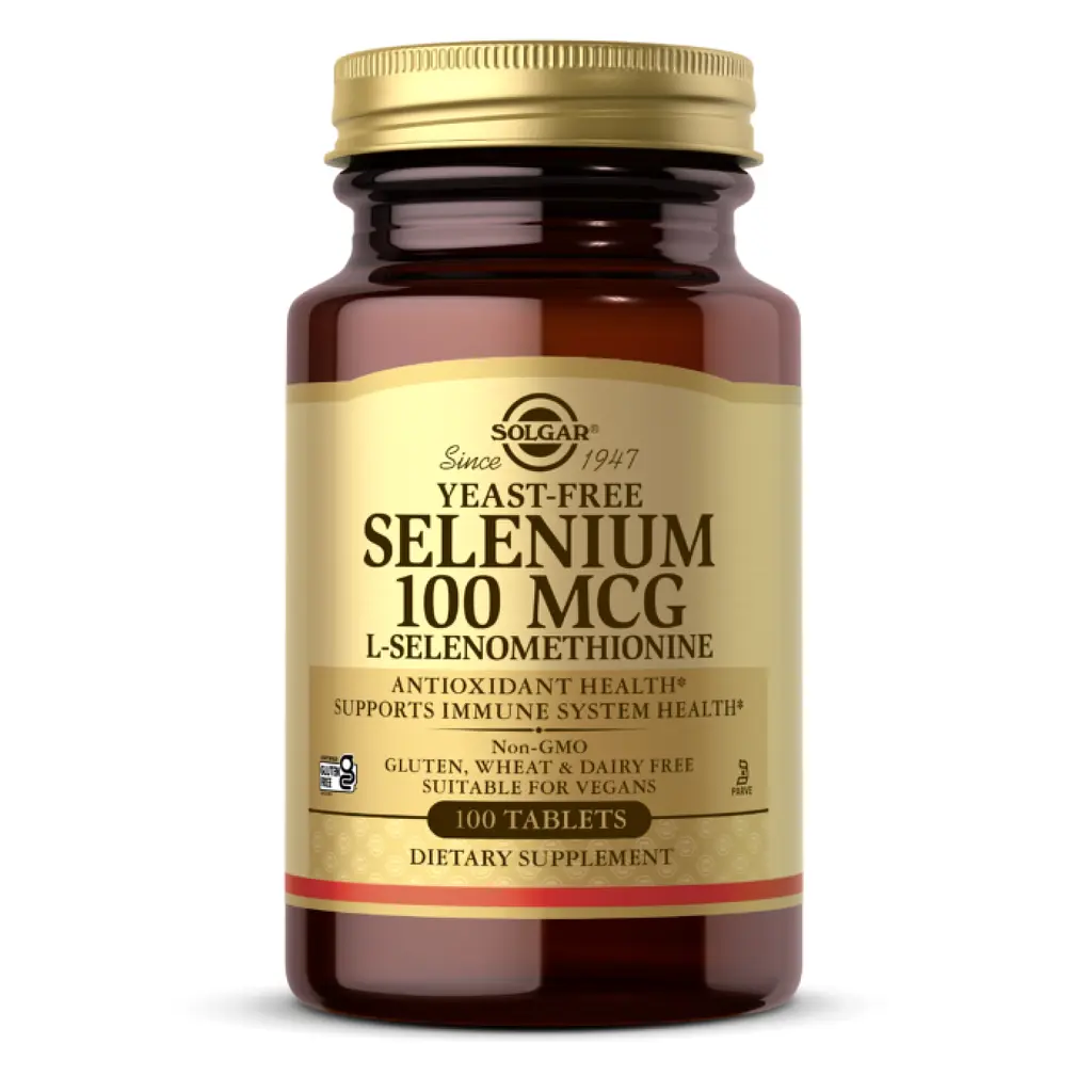 Селен Selenium Yeast-Free 100 mcg 100 tabs