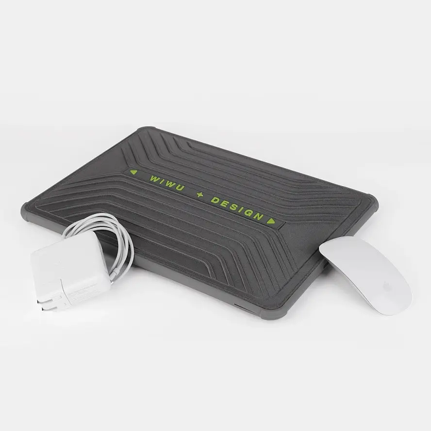 Протиударний чохол для ноутбука Wiwu Defender Sleeve Pro 15.3'' Сірий - фото 2
