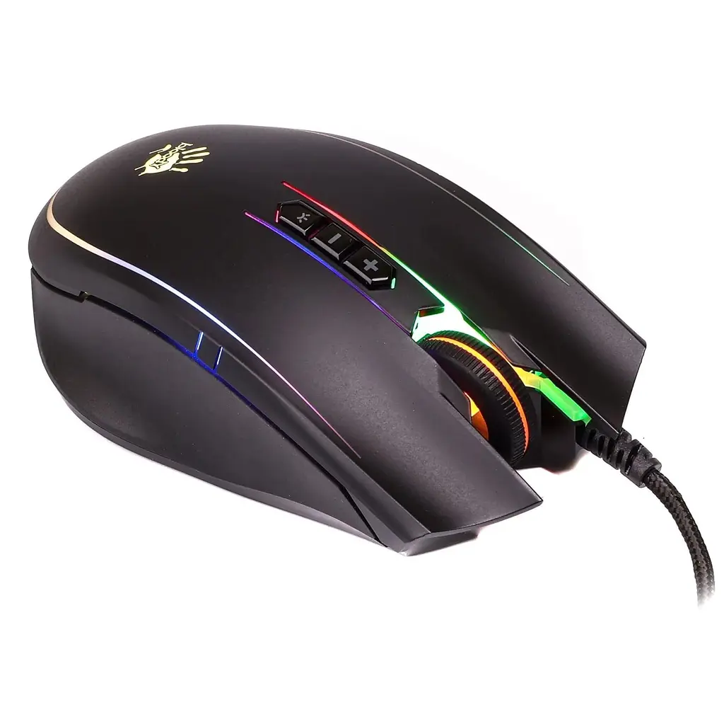 Миша Bloody A4Tech Q81 Curve USB Black (Q81 Curve) - фото 2