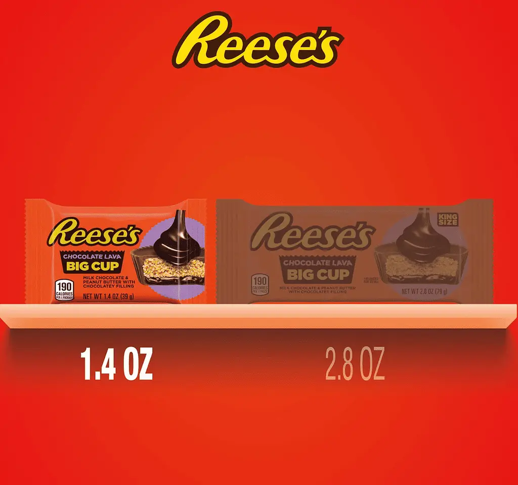Шоколадна цукерка Reese's Big Cup Chocolate Lava Cups Candy 39г - фото 5
