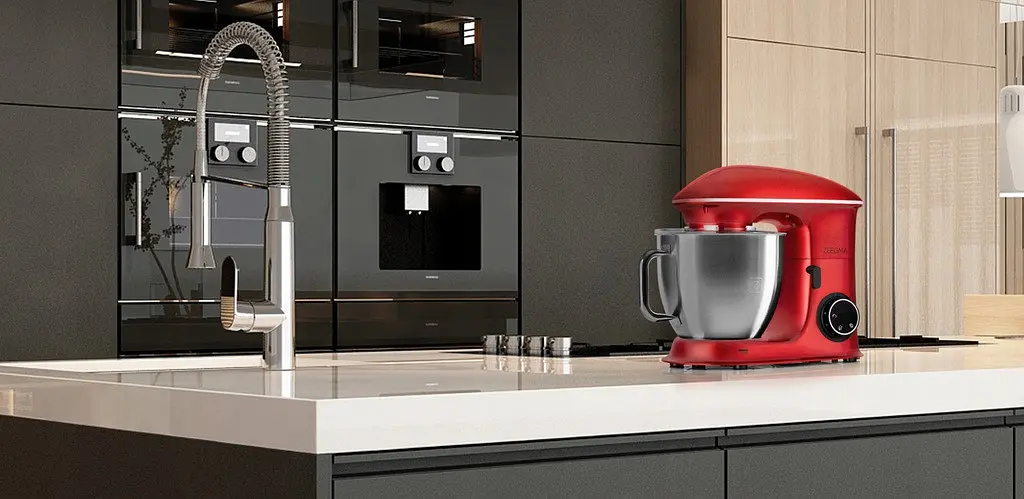 Тістоміс міксер планетарний Zeeegma PLANEET CHEF RED 2200 Вт - фото 7