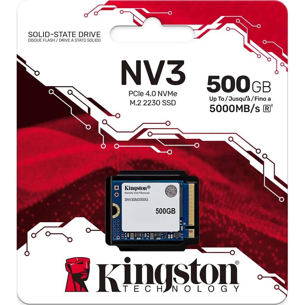 Накопичувач SSD M.2 2230 500GB NV3 Kingston (SNV3SM3/500G) - фото 3