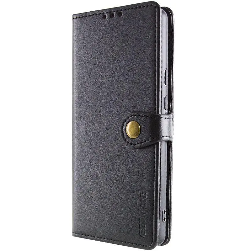 Шкіряний чохол-книжка GETMAN Gallant (PU) для Samsung Galaxy S25 FE Чорний - фото 3