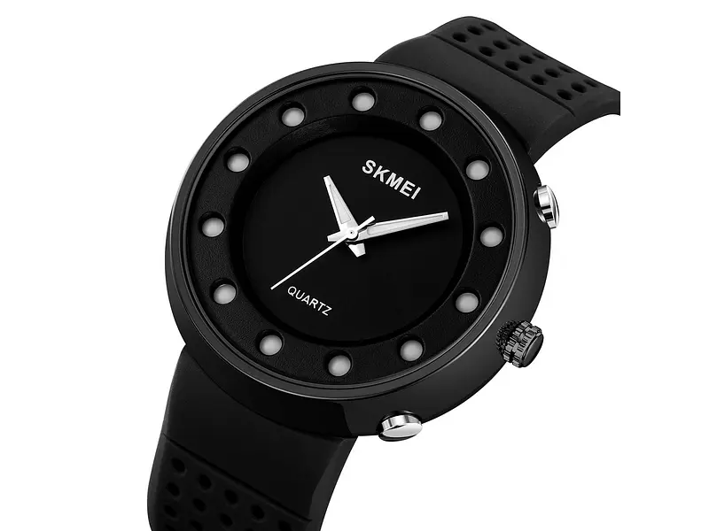 Чоловічий наручний годинник 2132BK Black Skmei acs0030246 - фото 4