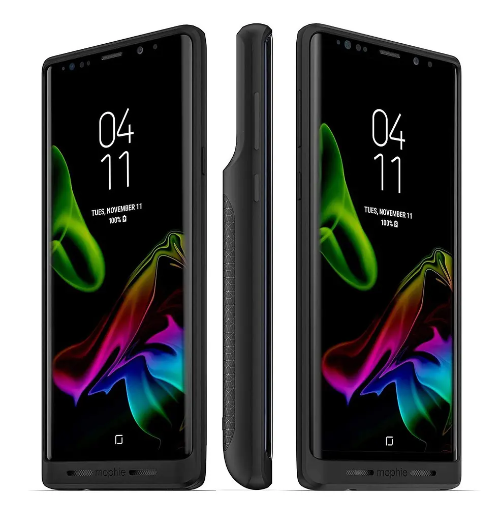 Чохол-акумулятор із бездротовою зарядкою Power Bank Mophie Juice Pack 2525 mAh JP-SGN9 для Samsung Galaxy Note 9 Black - фото 2