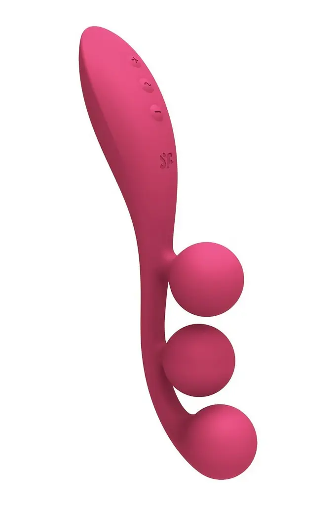 Вібратор Satisfyer Tri Ball 1 20.5 см рожевий - фото 3