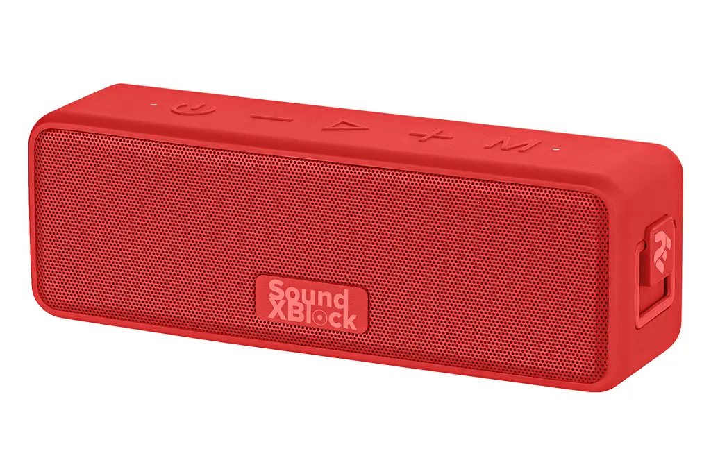 Акустическая система SoundXBlock TWS, MP3, Wireless, Waterproof Red 2E teh0012986 - фото 4