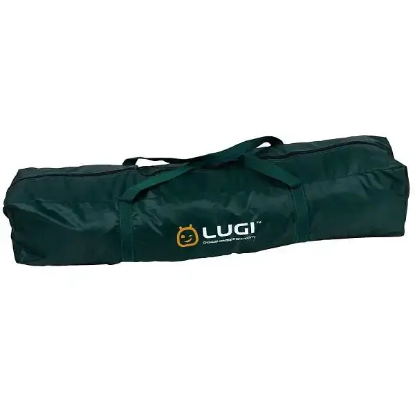 Намет туристичний тримісний Lugi з тентом зелений LU005GR - фото 2