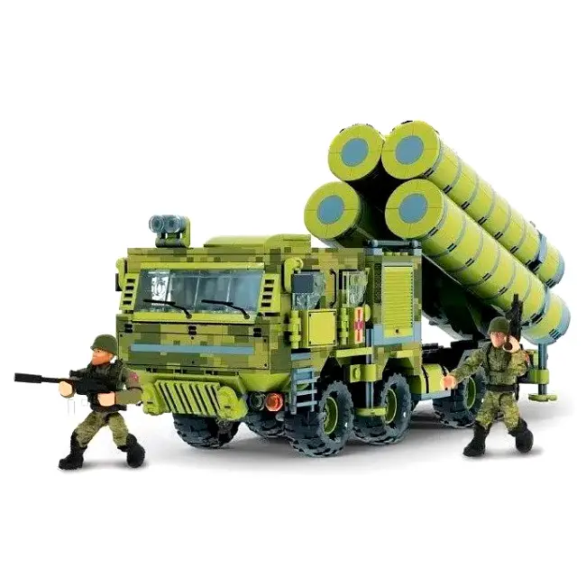 Конструктор PL-921-480 IBLOCK "Армія БРК Нептун" 660 под. 2 фігурки в коробці (6902306225894) - фото 2