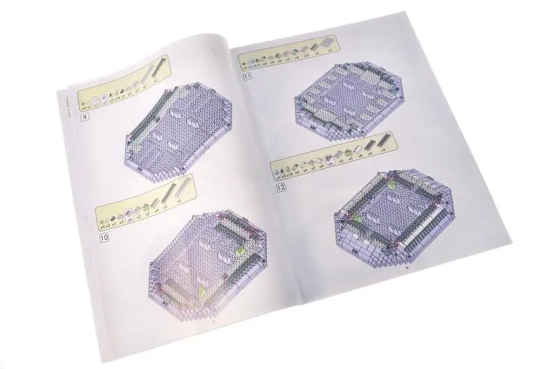 Конструктор MZ-418 «Біла весільна сукня» 2110 деталей, коробка р.32x5x22 см - фото 3