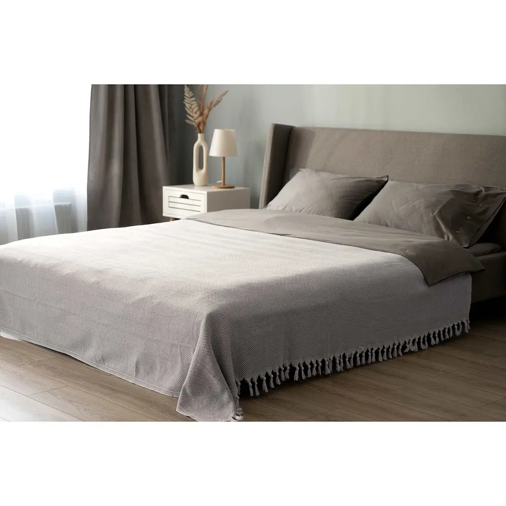 Плед Ardesto Summer 190х220 см сірий (ART0920SG) - фото 8