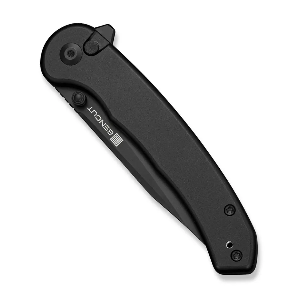 Ніж складаний туристичний Sencut Ingot (8.2 см) D2 / Aluminum чорний - фото 4