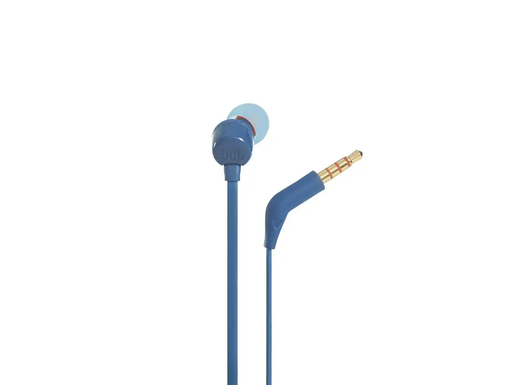 Навушники з мікрофоном JBL T110 JBLT110BLU Blue - фото 5