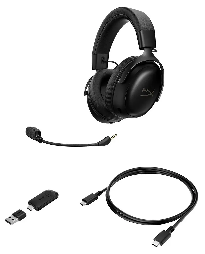 Навушники з мікрофоном HyperX Cloud III S Wireless Black (A59YZAA) - фото 6