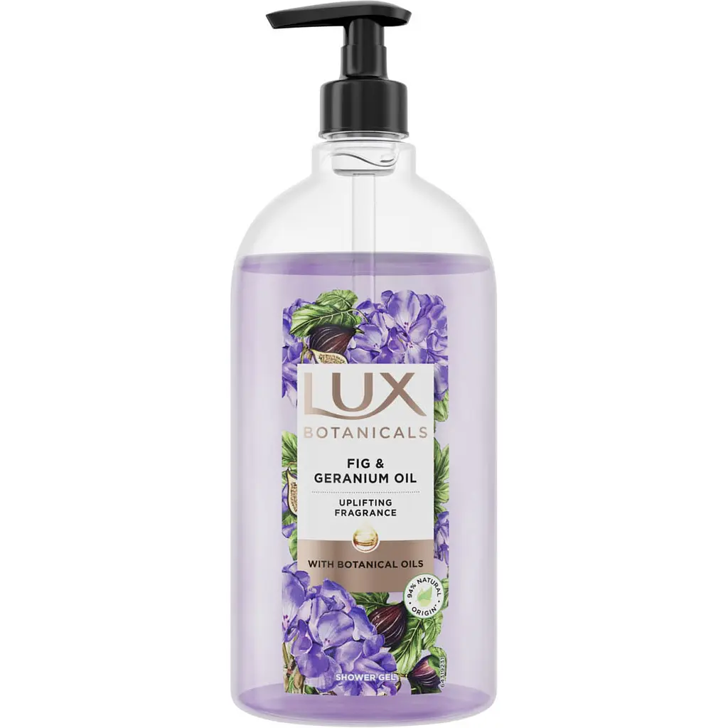 Гель для душу Lux Botanicals Інжир та Олія герані 720 мл - фото 1