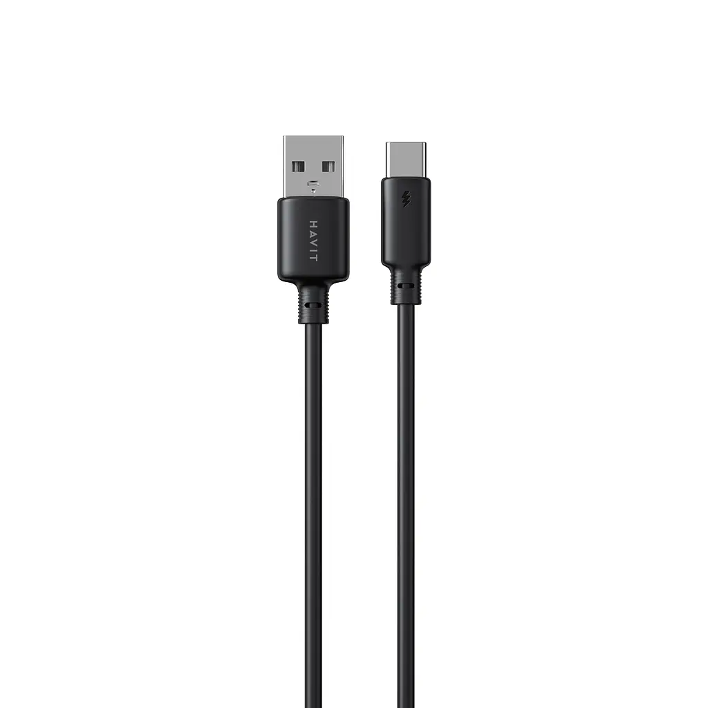 Кабель USB - USB-C HAVIT CB302C 3A 1м Black HAVIT (28574-000)