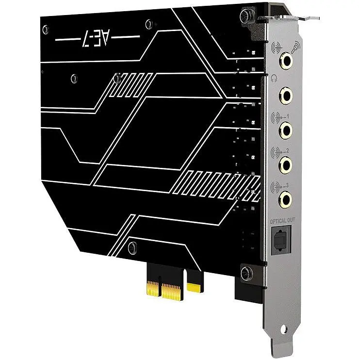 Внутренняя звуковая карта Creative Sound BlasterX AE-7 DAC PCI Express (70SB180000000) [104701] - фото 9