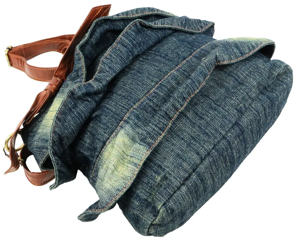 Жіноча джинсова сумка Fashion Jeans6012 Темно-синя - фото 9