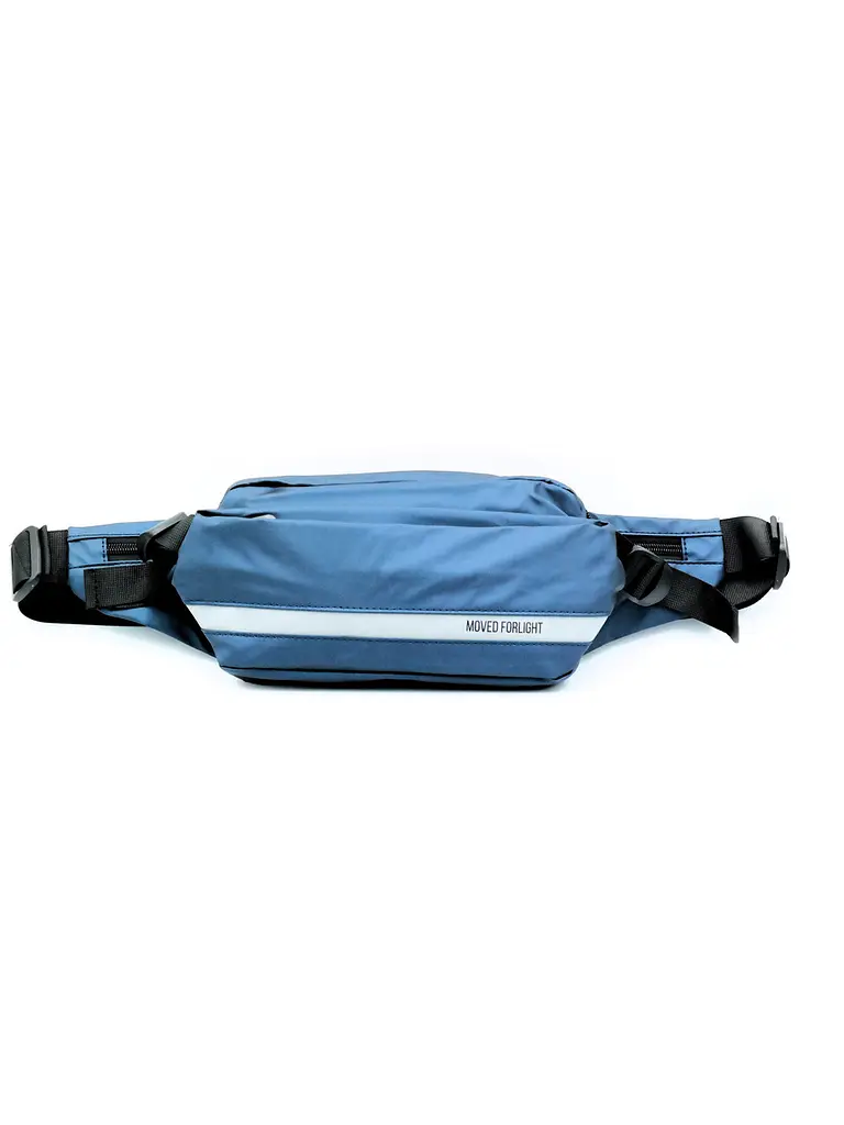 Сумка кросс-боді (бананка) 25 х 13 х 8 см Weatro Синя ssch-kit-0084 (ssch-kit-0084) - фото 2