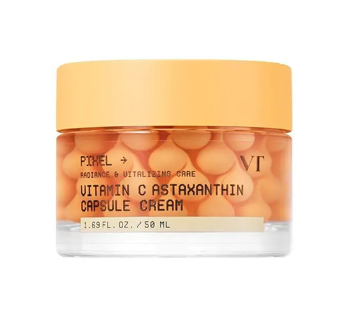 Капсульний крем з вітаміном C та астаксантином 50 мл VT Cosmetics Vitamin C & Astaxanthin Capsule Cream - фото 2