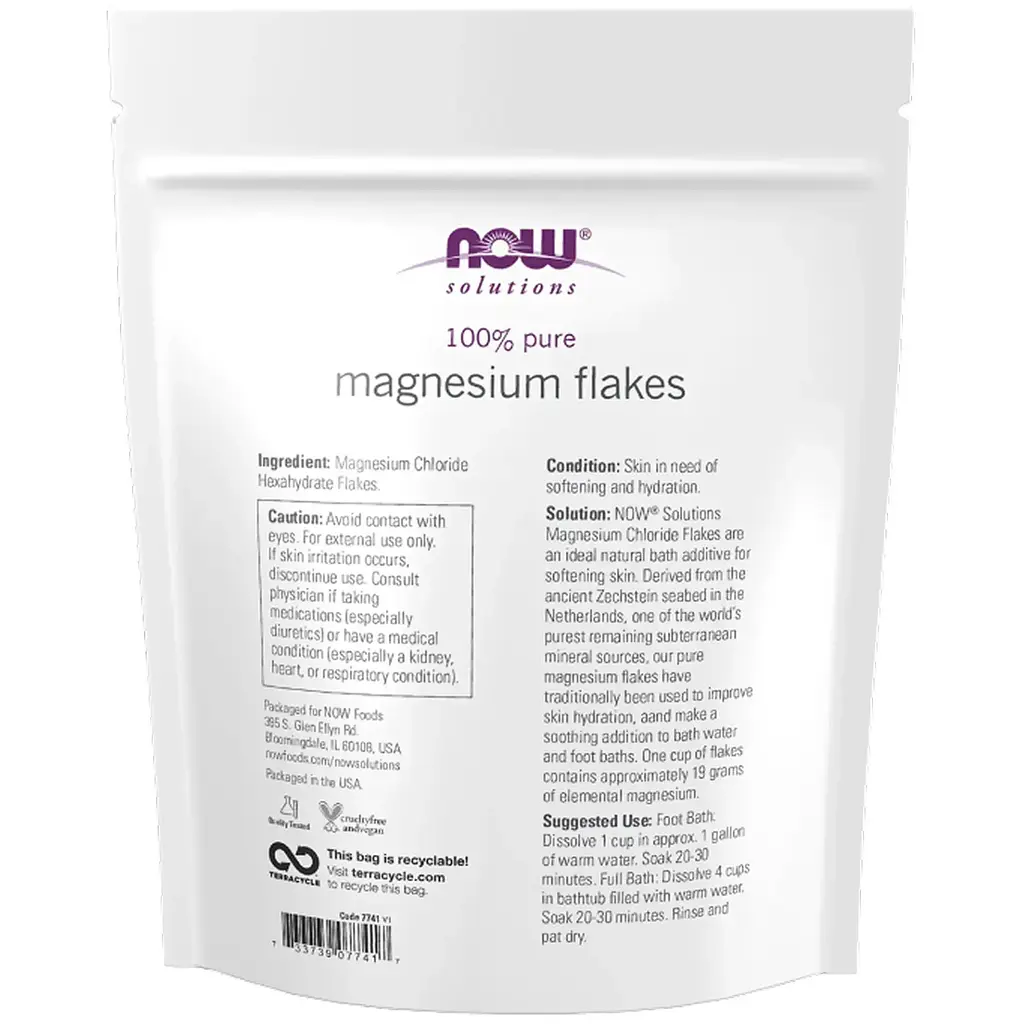 Пластівці Now Foods Magnesium Flakes 750 г - фото 2