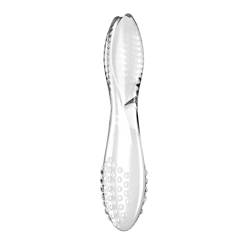 Двосторонній скляний ділдо Satisfyer Dazzling Crystal 2 Transparent - фото 3