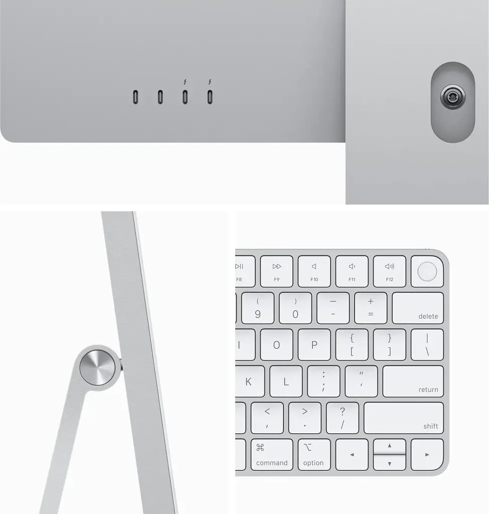 Моноблок Apple iMac 24" M3 10GPU 512GB Silver [MQRK3] 2023 [99102] - фото 5