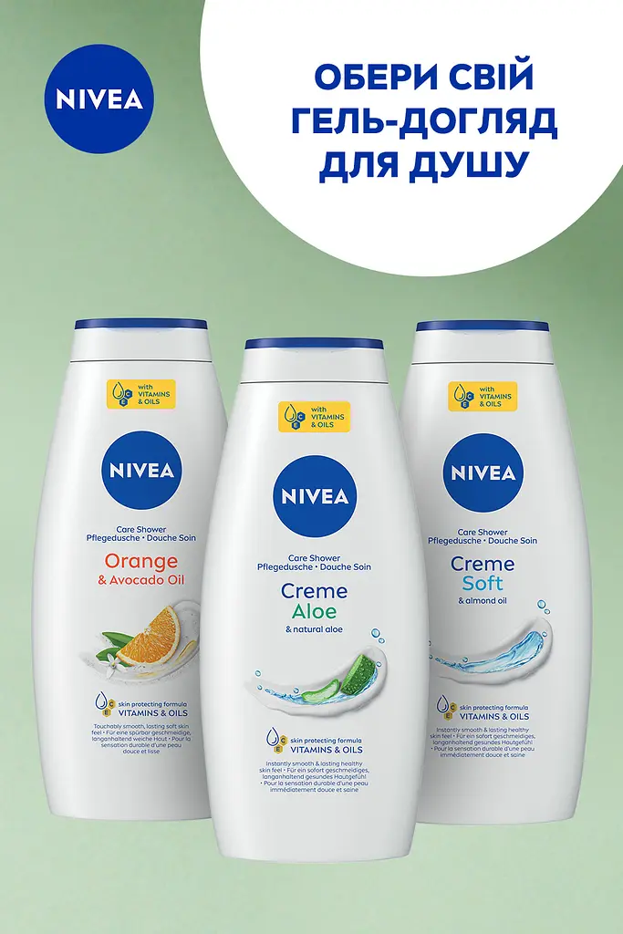 Гель-уход для душа NIVEA Крем и алоэ 750 мл - фото 6