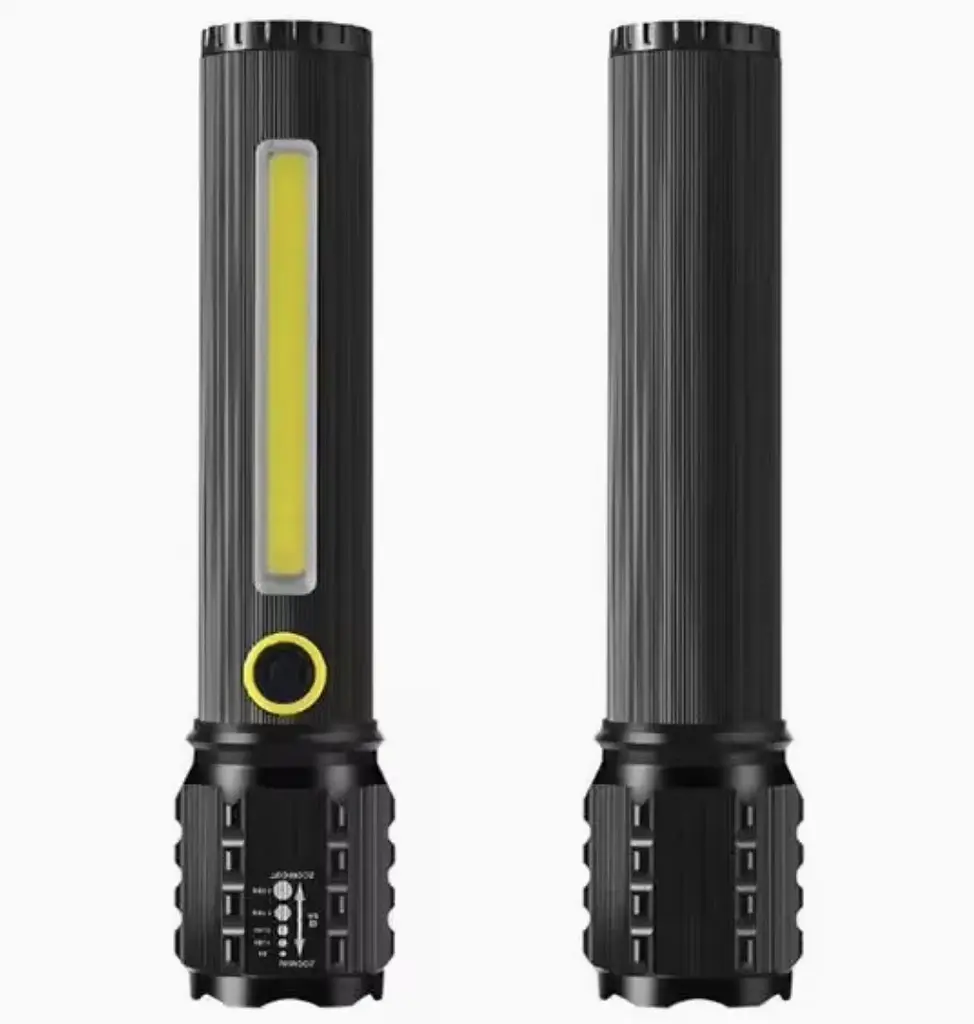 Ручний ліхтар із боковим підсвічуванням BL C63 COB+USB Charge ∙ Ліхтарик ручний BL-C63 COB із USB-зарядкою - фото 4